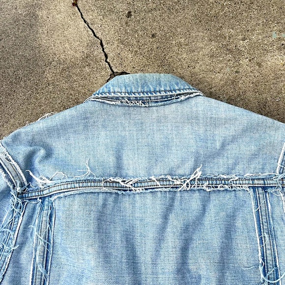 MAISON MARGIELA INSIDE OUT DENIM JACKET ✨100% Authentic - Picture 4 of 5
